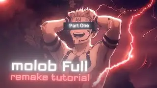 How To Edit Like Molob On Alight Motion - Full AMV Tutorial