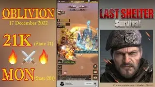 21K vs MON - Operation Oblivion ✪ Last Shelter Survival