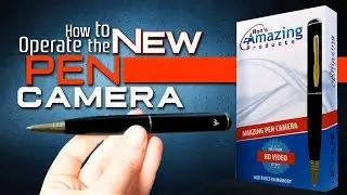 How to Operate the Amazing Upgraded HD Spy Pen Camera