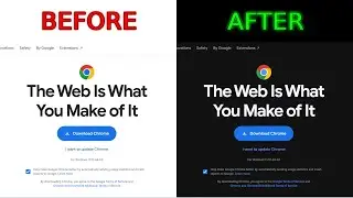 How to TURN Every Website Dark in Google Chrome