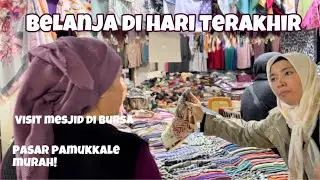 MVLOG #15 | Shopping bareng keluarga Bandung di Turki | Mesjid Bursa dan Pasar Pamukkale