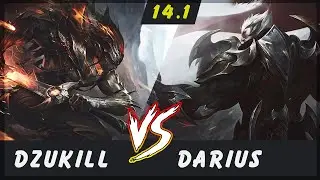 Dzukill - Yasuo vs Darius TOP Patch 14.1 - Yasuo Gameplay