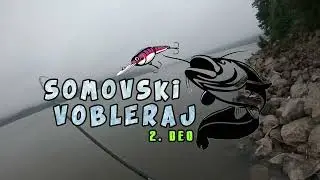 SOMOVSKI VOBLERAJ 2. DEO - Pecanje Soma na voblere | Wels catfish spin fishing