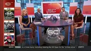 Sarina Morales Thigh Meat in Split Dress | ESPN