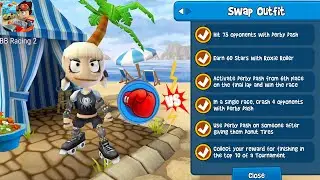 Hitting 5 Opponents To Unlocked New Outfits l  Beach Buggy Racing 2