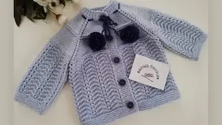 YENİDOĞAN BEBEK HIRKASI ✔ YAKADAN BAŞLAMALI BEBEK HIRKA YAPIMI
