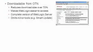 WebLogic Server 11gR1 PS3 (10.3.4) New Features Overview