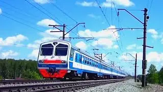 Электропоезд ЭД4МК-0092 Новокузнецк-Новосибирск