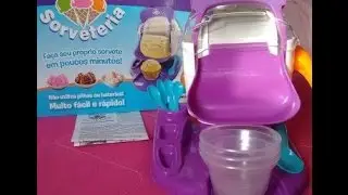 Máquina de fazer sorvete -SORVETERIA Kids Chef