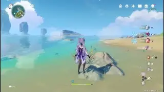 Genshin Impact - Crab falling from sky