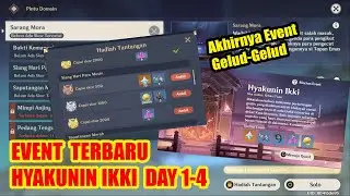 PANEN PRIMOGEMS⁉ EVENT HYAKUNIN IKKI (1-4) - GENSHIN IMPACT