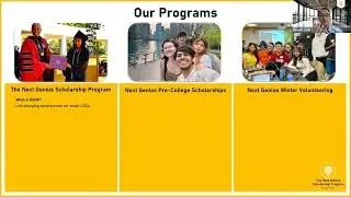 Next Genius Scholarship Program 2024-25
