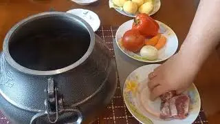 Афганский казан! Самые вкусные и аппетитные щи из говяжьих рёбер!!!
