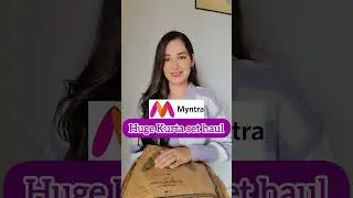 Myntra Haul|Myntra partywear /summer must have kurta set 😍😍 #viralvideo #myntrahaul
