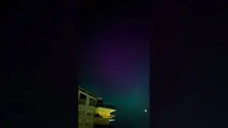 AURORA BOREALIS|NORTHERN LIGHTS IN LONDON ONTARIO #auroraborealis #ontario #canada #northernlights