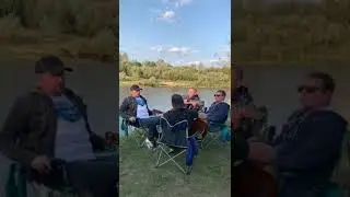 Было здорово! Берег Кокшаги.