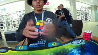 Former NR Rubiks cube single 8.33 seconds | South Cube Open 2017 | Renato Rivera