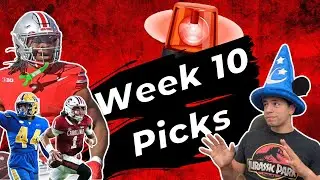 College Football Week 10 Picks & Predictions - SEC is WIDE OPEN!
