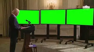 Joe Biden's Surprising Secret on the Green Screen
