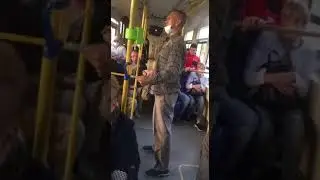 Шизофреник в автобусе. Я вызываю на бой ФСБ!