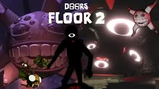 playing and beating Doors floor 2 (Roblox: Doors) #gaming #roblox #doors
