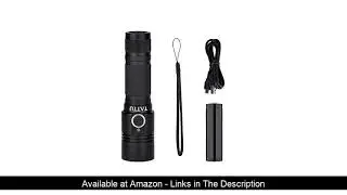▶️ TATTU U1 UV Flashlight 395nm Black Light Torch Rechargeable Blacklight 5W Ultraviolet LED Lamp w