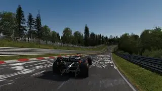 Modern f1 car Hotlap at nurburgring nordschleife