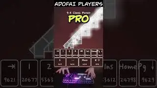 ADOFAI PLAYERS NOOB VS PRO VS HACKER VS GOD 🔥🔥🔥🔥 