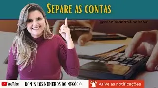 Separe os gastos pessoais