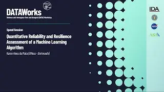 Speed Session: Quantitative Reliability and Resilience Assessment of a Machine Learning Algorithm