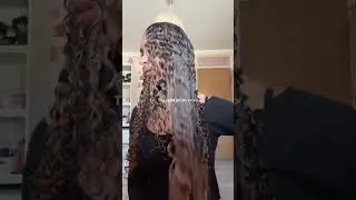 Volume up🔊 #3ccurlyhair #curlyhair #curlyhairbrushing #curlyhairbrush #asmrsounds #asmrtiktoks