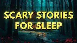 TRUE Scary Stories for Sleep ｜ Rain Sounds For Relaxation ｜ Black Screen 5 HOURS