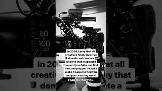 YOU GOTTA HAVE A WEBSITE! Read the video description and save this information. #photography #camera