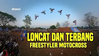 Freestyle Motocross @ GOR Sudiang Makassar Supercross 2024 | #video #360