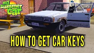 DRIVABLE LAMORE - HOW TO GET CAR KEYS - My Summer Car