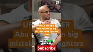 UFC Fighter Abu Azaitar Reveals Big Mistake Most Fighters make #shorts