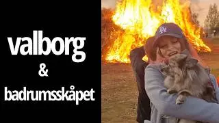Valborg med familjen & badrumsskåpet, härligt att se fina videos när dagsformen inte stämmer.