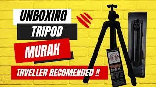 UNBOXING : Tripod Travel Murah Harga di bawah 300k