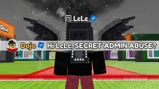 the SECRET ADMIN ABUSE feat LcLc was iNSANE in BE a LUCKY BLOCK ROBLOX