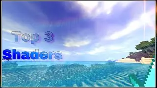 (Top 3 Mcpe Ultra Shaders) Comparison vs Vanilla| Bedrock Shaders 1.14.1+