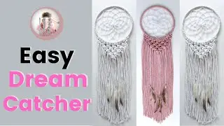 Guide to make a simple Dreamcatcher | DIY Dream Catcher Tutorial