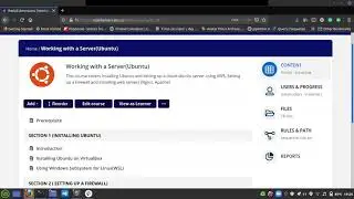 Working with a Server(Ubuntu)