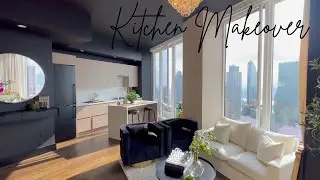 Cleaning Peel and Stick Wallpaper Cabinets & DIY Tutorial