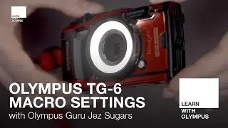 Olympus TG-6 Macro Settings with Jez Sugars