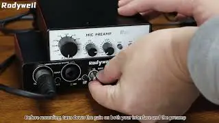 How to Quickly Set Up and Use a Mic Preamp