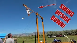 Learn to swing ALL THE WAY AROUND the swing set!