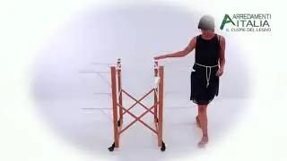 Сушилка для белья напольная Aliante