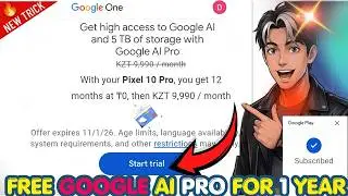 Get Google AI /Gemini Pro Free for 1 Year + 5TB Storage|7th June 2026