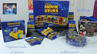 DISNEY MOVIE STARS 2016! New Woolworths Collection - Cards & Blind Bags