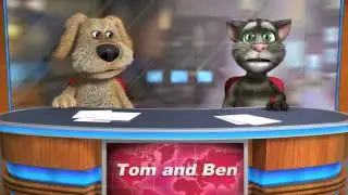 Talking tom and talking Ben rap battle part 1/2